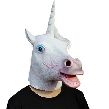 Deluxe Unicorn Mask for Fun Parties and Events