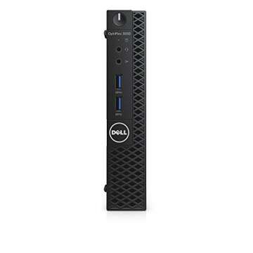 Dell P24VV OptiPlex 3050 Micro Form Factor Desktop Computer, Intel Core i5-7500T, 8GB DDR4, 500GB Ha...