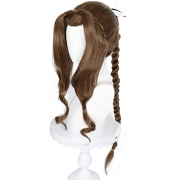 Cosplay Brown Wig for Women with Wig Cap for Events