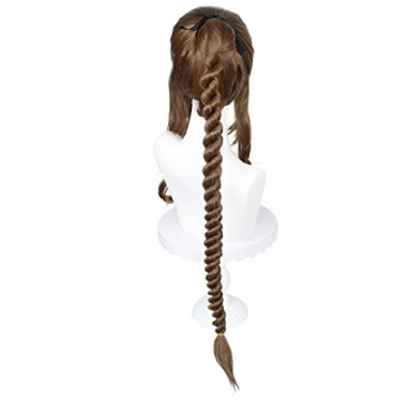Cosplay Brown Wig for Women with Wig Cap for Events