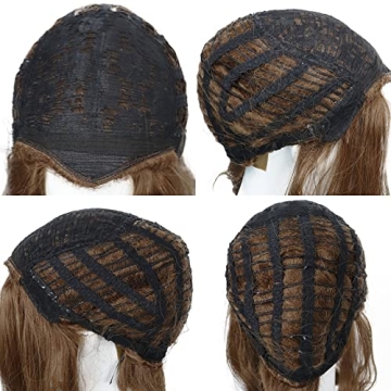 Cosplay Brown Wig for Women with Wig Cap for Events