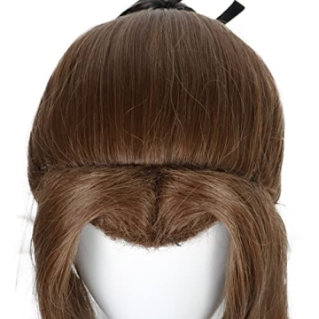 Cosplay Brown Wig for Women with Wig Cap for Events