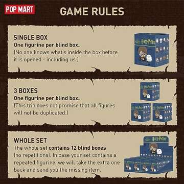 POP MART, Harry Potter - The Wizarding World Animal, Action Figure, 1/12 Set, Collection Toys, Random Box, Gift for Birthday Christmas Party Holiday, Home Decoration