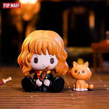 POP MART, Harry Potter - The Wizarding World Animal, Action Figure, 1/12 Set, Collection Toys, Random Box, Gift for Birthday Christmas Party Holiday, Home Decoration