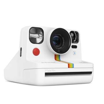 Polaroid Now+ 2nd Generation I-Type Instant Film Bluetooth Connected App Controlled Camera - White (...