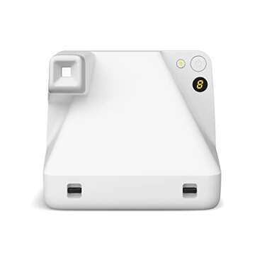 Polaroid Now+ 2nd Generation I-Type Instant Film Bluetooth Connected App Controlled Camera - White (9077)