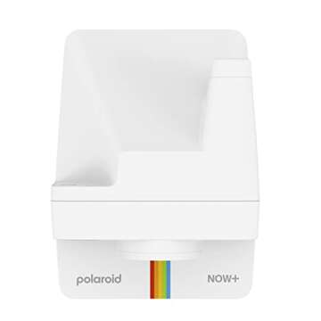 Polaroid Now+ 2nd Generation I-Type Instant Film Bluetooth Connected App Controlled Camera - White (9077)
