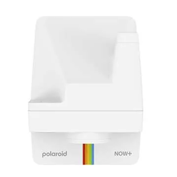 Polaroid Now+ 2nd Generation I-Type Instant Film Bluetooth Connected App Controlled Camera - White (9077)