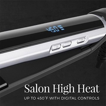 Remington Pearl Pro Ceramic Flat Iron Fast Heat Floating Plates