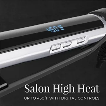 Remington Pearl Pro Ceramic Flat Iron Fast Heat Floating Plates