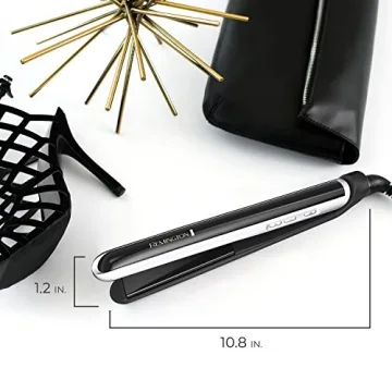 Remington Pearl Pro Ceramic Flat Iron Fast Heat Floating Plates