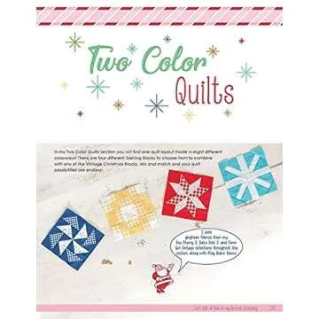 It's Sew Emma Vintage Christmas Quilt Book 206 Pages