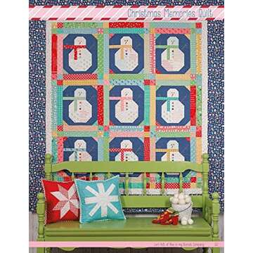 It's Sew Emma Vintage Christmas Quilt Book 206 Pages