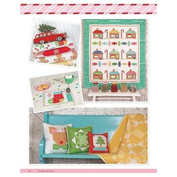 It's Sew Emma Vintage Christmas Quilt Book 206 Pages