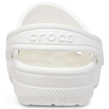 Crocs Kids' Classic Clog , White/White, 6 Toddler