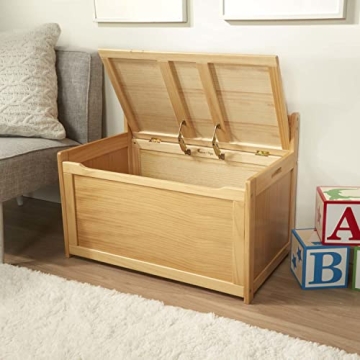 Melissa & Doug Wooden Toy Chest Perfect for Playrooms