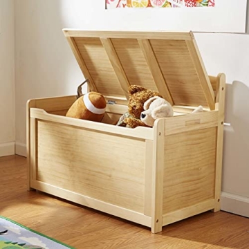 Melissa & Doug Wooden Toy Chest Perfect for Playrooms
