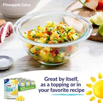 Dole Crushed Pineapple in 100% Juice - No Added Sugar