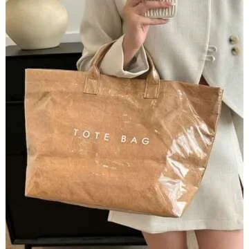 Stylish Women's PVC Tote Handbags for Fall and Winter