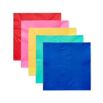 American Greetings Rainbow Party Supplies for Graduation, Birthdays and All Occasions, Multicolor Lu...