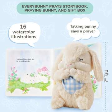 Everybunny Prays Gift Set for Babies and Toddlers