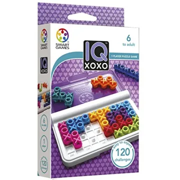 SmartGames IQ XOXO Portable Game with 120 Challenges