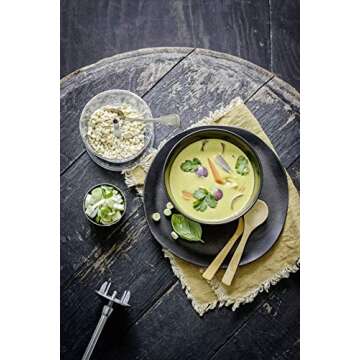 Bamix -The Sophisticated M150 - 3 Stainless Steel Blades and Wall Bracket - 150 Watt Motor - White