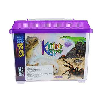 Lee's Kritter Keeper, Rectangle with Lid - Small, Assorted Colors