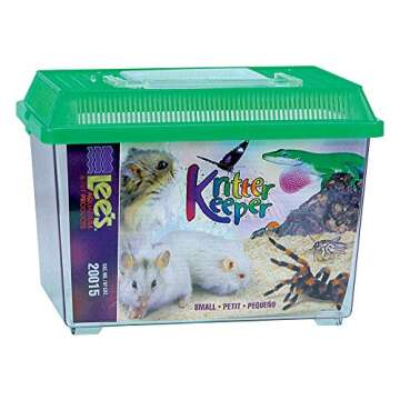 Lee's Kritter Keeper, Rectangle with Lid - Small, Assorted Colors