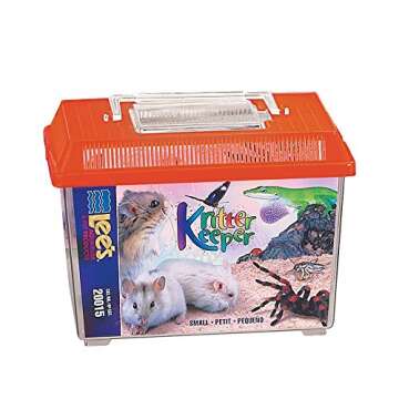 Lee's Kritter Keeper, Rectangle with Lid - Small, Assorted Colors