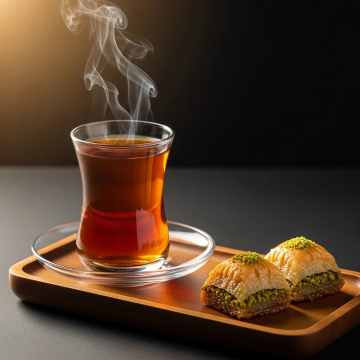 چای و باقلوا