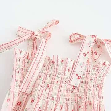 Colorful Boho Summer Romper for Baby Girls - Matching Sets