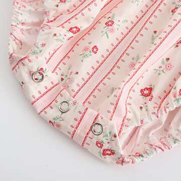 Colorful Boho Summer Romper for Baby Girls - Matching Sets