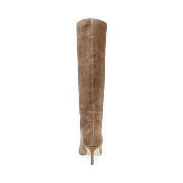 Steve Madden Women's Lavan Knee High Boot - Oatmeal Suede