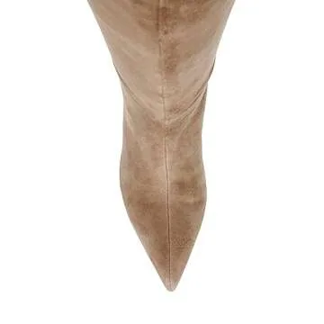 Steve Madden Women's Lavan Knee High Boot - Oatmeal Suede