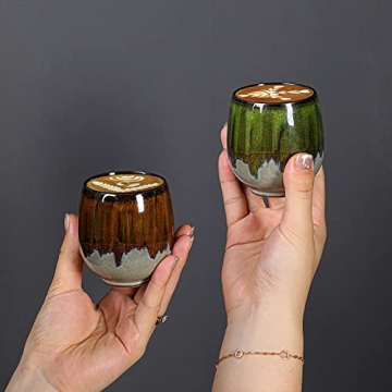 Stylish FLJZCZM Espresso Cups for Coffee Lovers