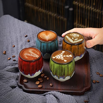 Stylish FLJZCZM Espresso Cups for Coffee Lovers