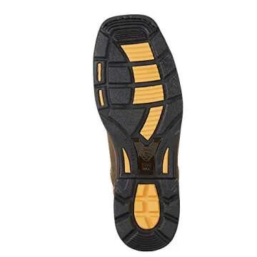 Ariat Men's Workhog H2O 400g Composite Toe Work Boot, Rye Brown/Coffee, 13 D US