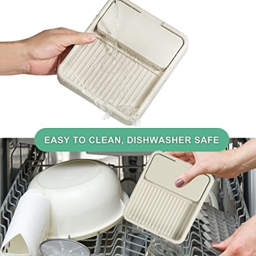 Spoon Rest with Pot Lid Holder for Mess-Free Cooking