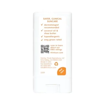 Thinkbaby SPF 30 Sunscreen Stick Safe Natural Water Resistant