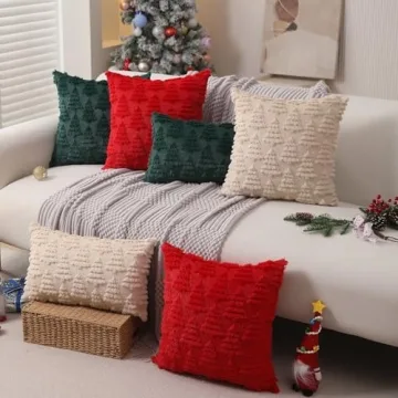 Allorry Christmas Pillow Covers Set of 2 18x18