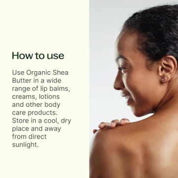 Plant Therapy Organic Unrefined Shea Butter 16 oz for Body and Hair