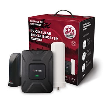 weBoost Drive 4G-X RV Cell Booster for Enhanced Connectivity