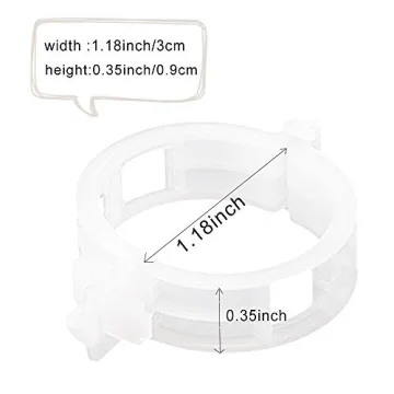 300 Plant Support Clips for All Your Gardening Needs
