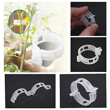 300 Plant Support Clips for All Your Gardening Needs