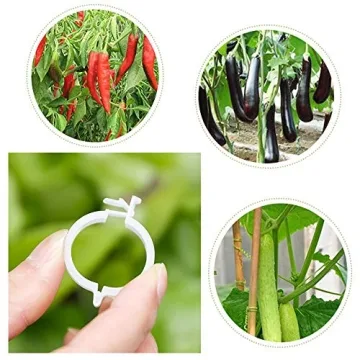 300 Plant Support Clips for All Your Gardening Needs