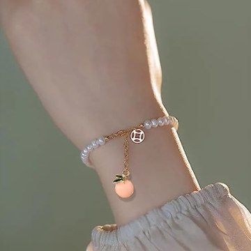 LOTIKOU 20PCS Mini Orange Charms for DIY Jewelry Making