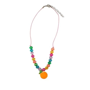 LOTIKOU 20PCS Mini Orange Charms for DIY Jewelry Making