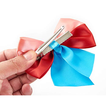 10pcs Princess Character Hair Bows Clips for Girls Women