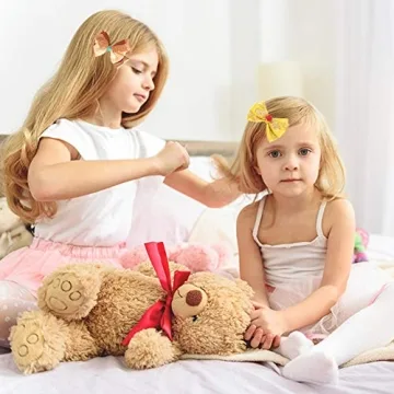 10pcs Princess Character Hair Bows Clips for Girls Women